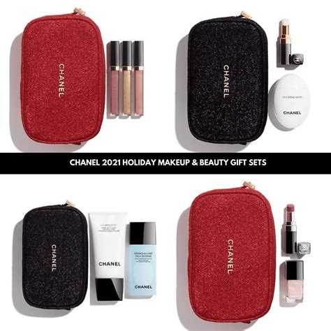 chanel holiday 2021 gift sets|Chanel holiday 2024.